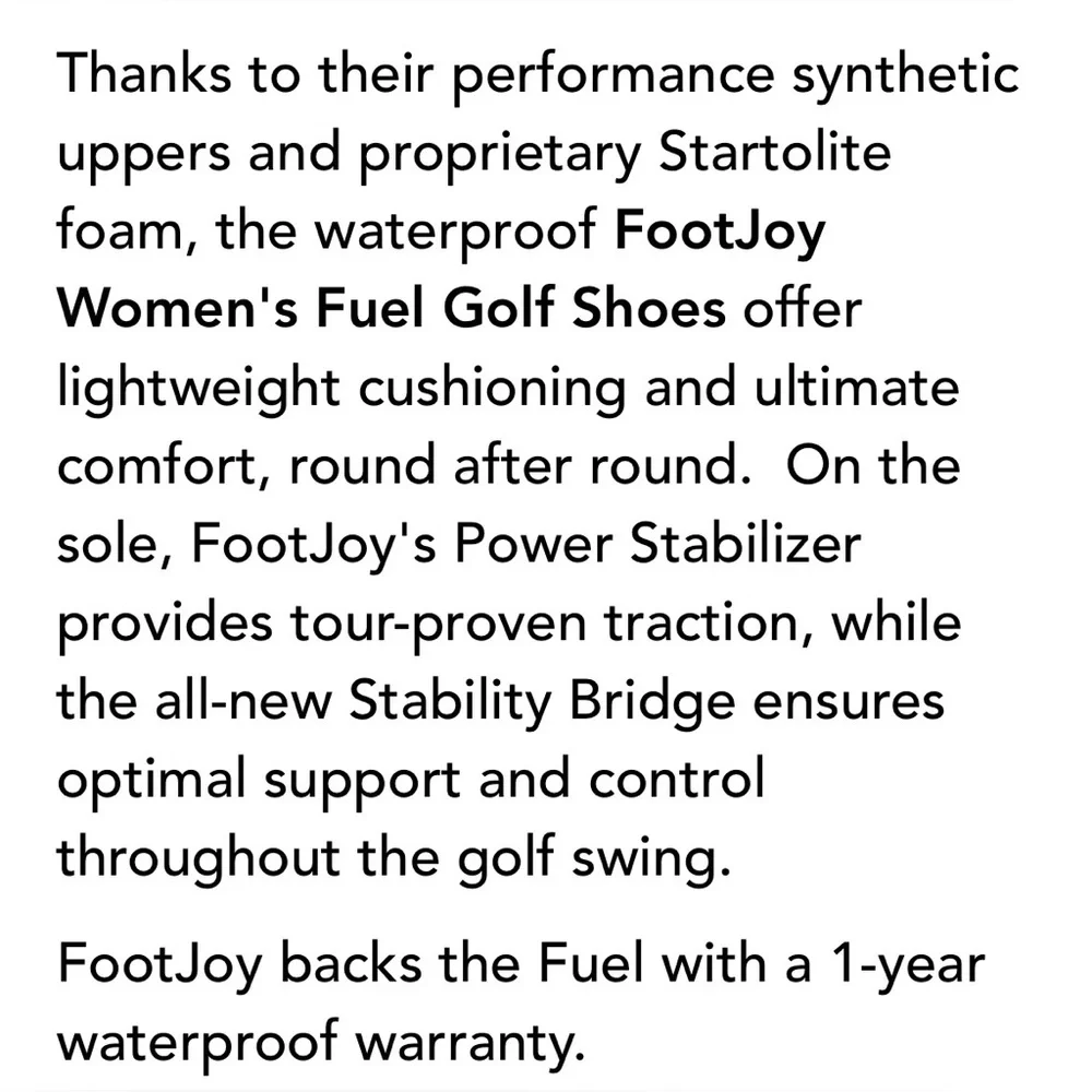 FootJoy Women’s Fuel Golf Shoes-Navy/Hot Pink- Size 7 NIB⛳️ - Picture 6 of 11